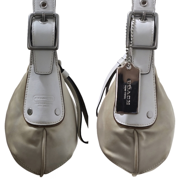 Coach Vintage hobo Cream and White Shoulder Bag - Picture 3 of 13